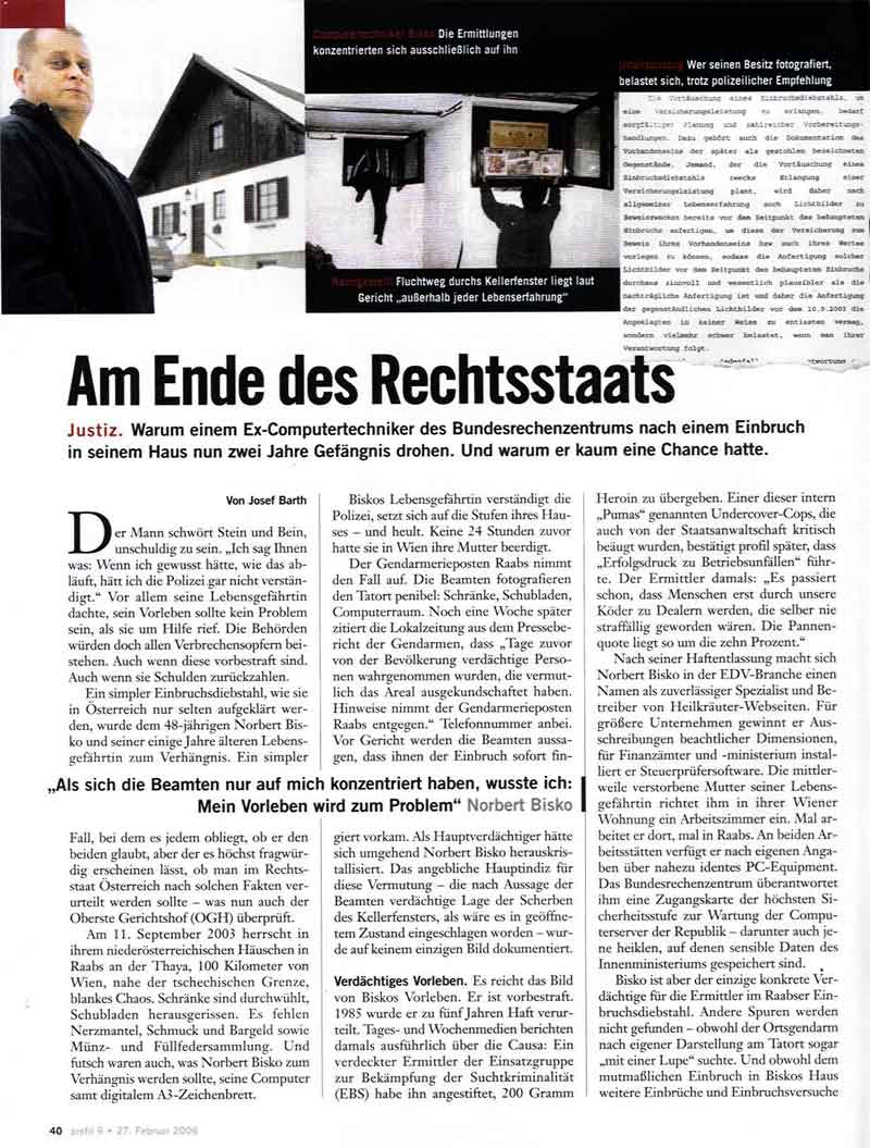 Artikel im "Profil"_1